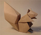 Белка. оригами