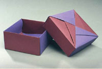ритуальная коробочка оригами